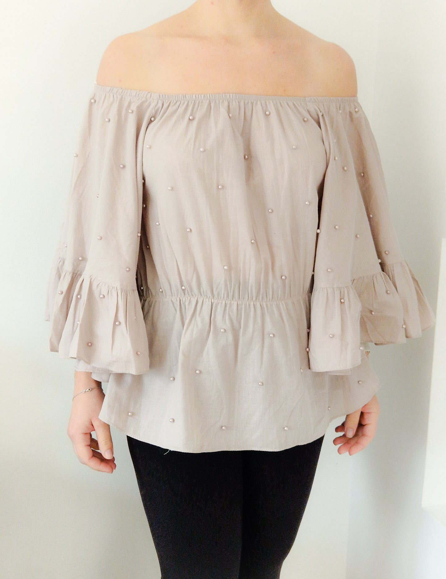 Pearl Bandeau Top