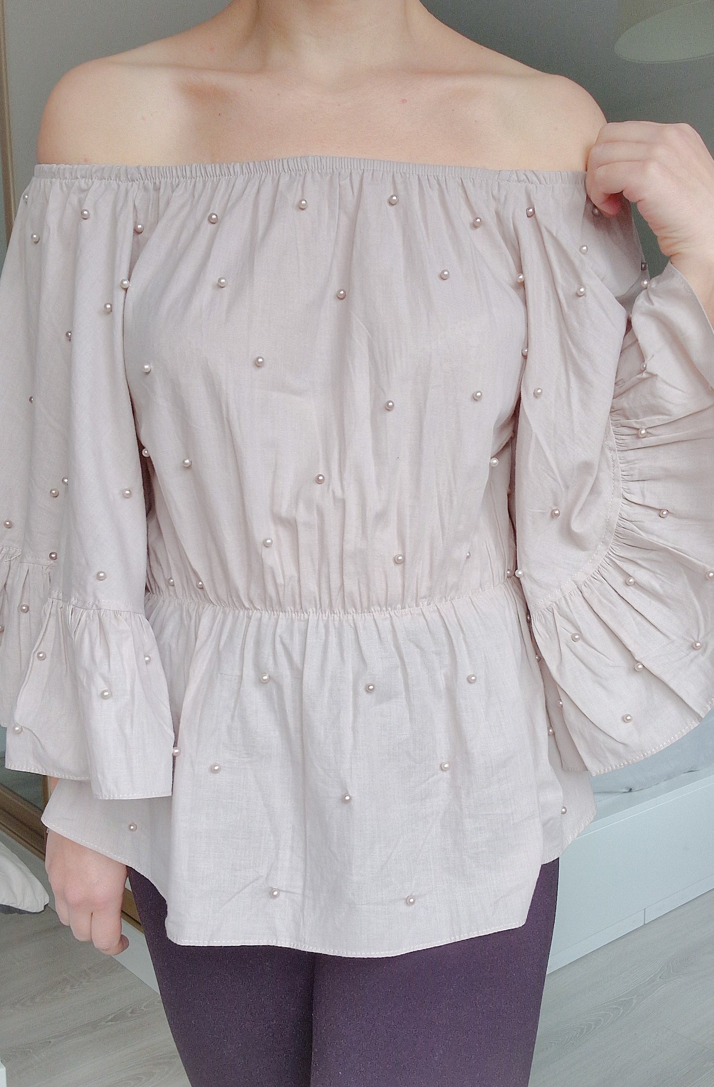Pearl Bandeau Top