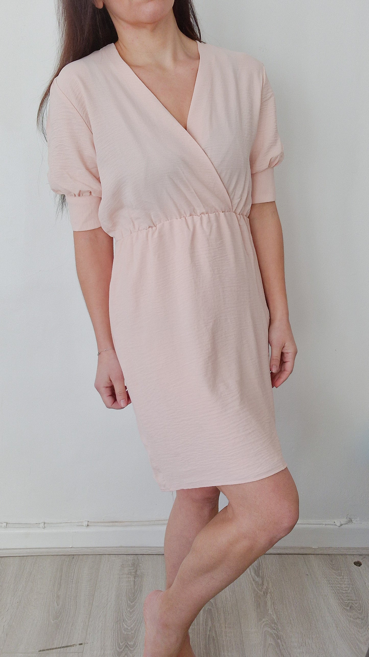 Sophia - Pink mini dress