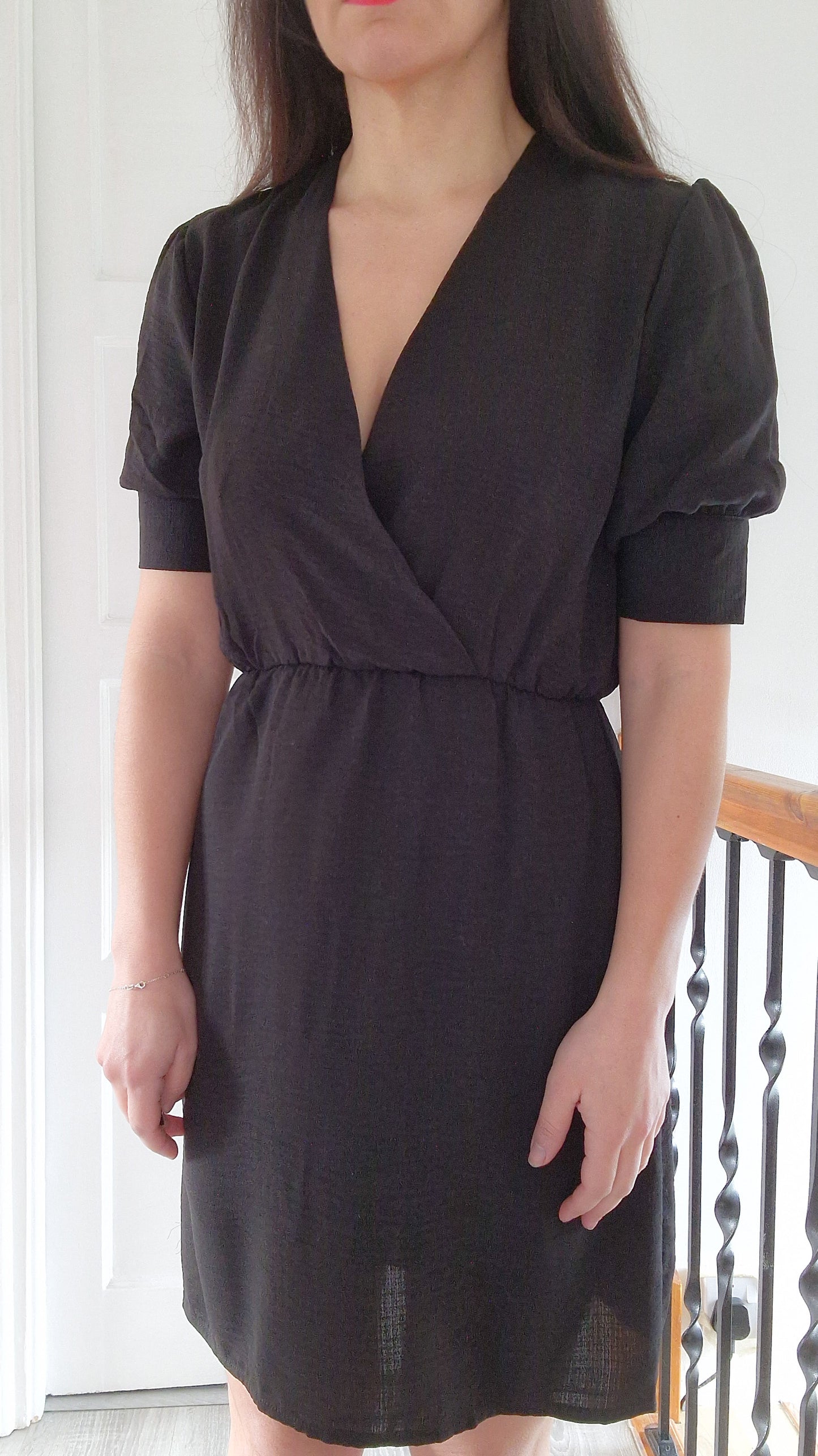 Sophia - Black mini dress