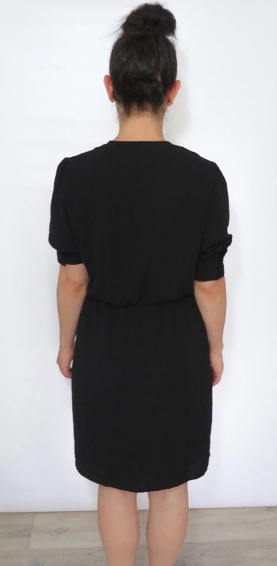 Sophia - Black mini dress