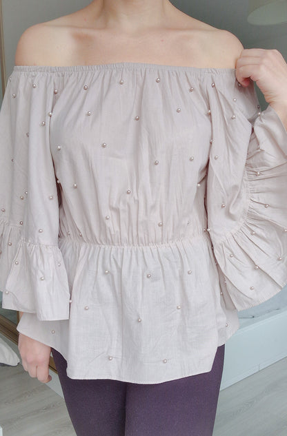 Pearl Bandeau Top
