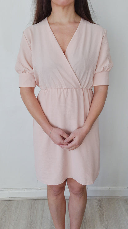 Sophia - Pink mini dress