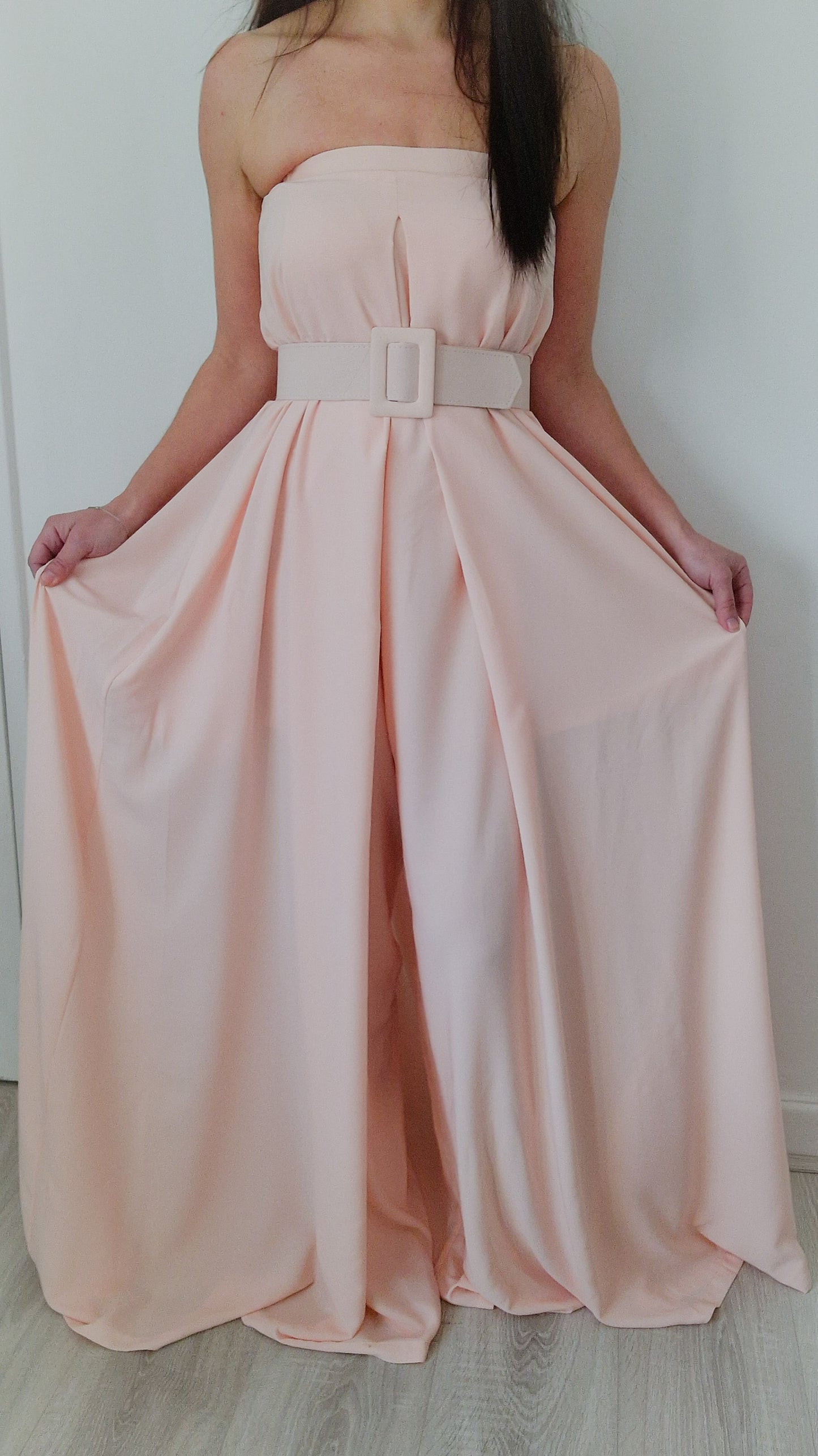 Lux - Apricot jumpsuit