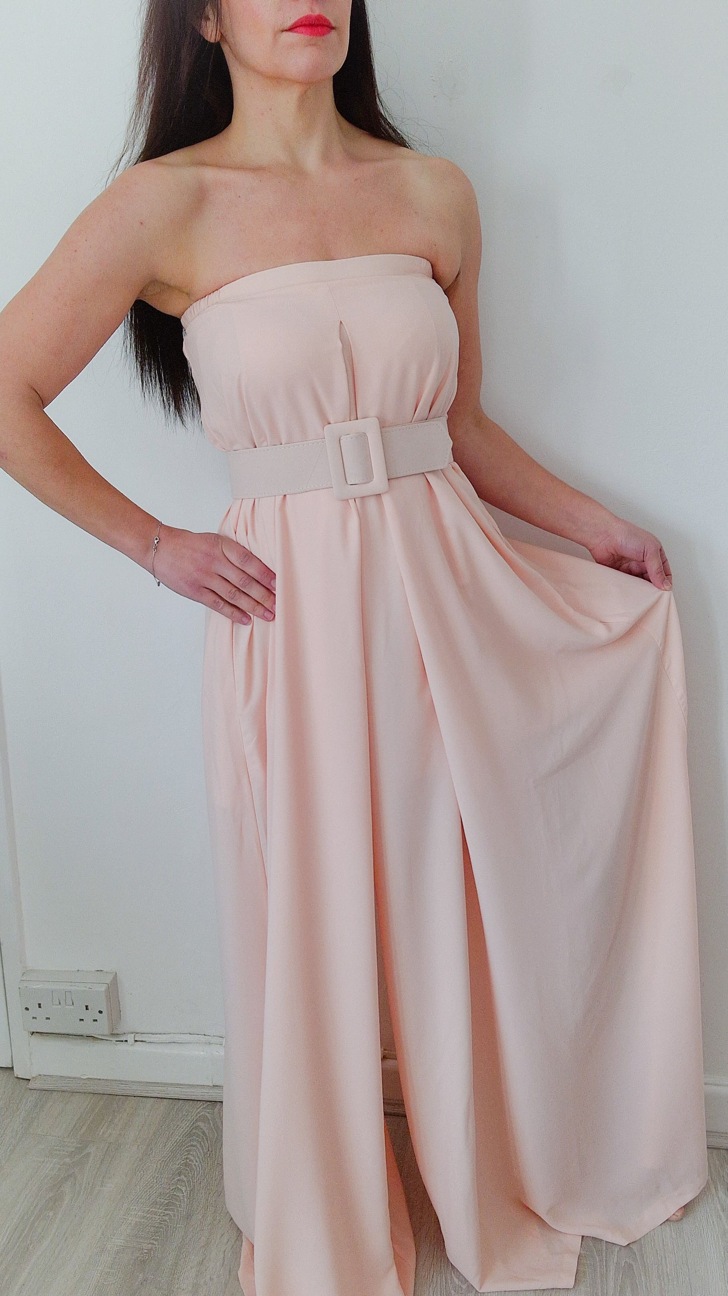 Lux - Apricot jumpsuit