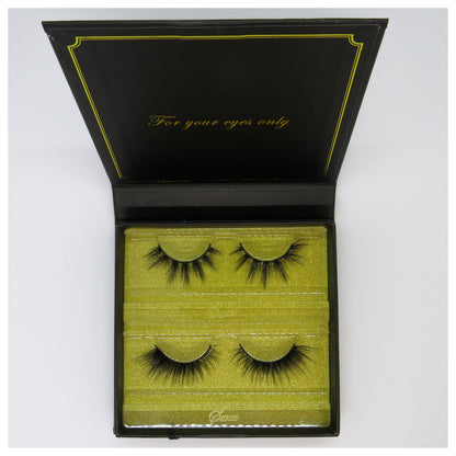 Eye lashes (x2) box set